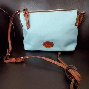 Dooney & Bourke light blue canvas purse
